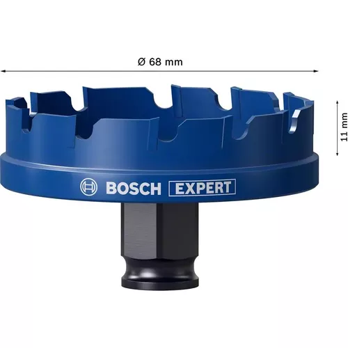 Děrovka EXPERT Sheet Metal 68 × 5 mm BOSCH 2608900501