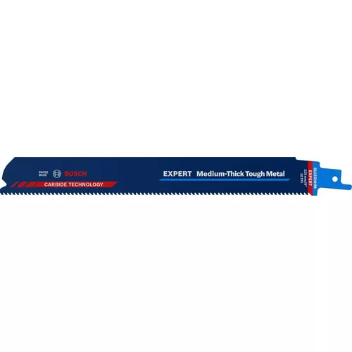 Pilový list do pily ocasky EXPERT Medium-Thick Tough Metal S 1155 HHM, 1 ks BOSCH 2608900374