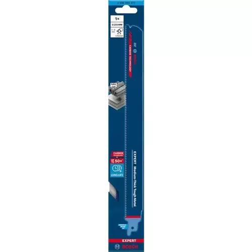 List do pily ocasky S 1255 HHM EXPERT Medium-Thick Tough Metal, 1 ks BOSCH 2608900377