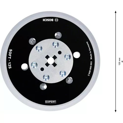 Podložné brusné talíře EXPERT univerzální multiděrované 150 mm, měkké BOSCH 2608900003