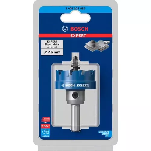 Děrovka EXPERT Sheet Metal 46 mm BOSCH 2608901429