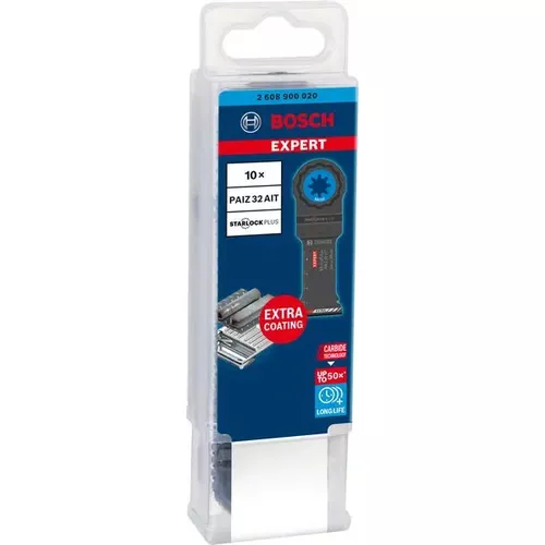 Pilový list pro víceúčelové nástroje EXPERT MetalMax PAIZ 32 AIT 50 × 32 mm, 10 ks BOSCH 2608900020