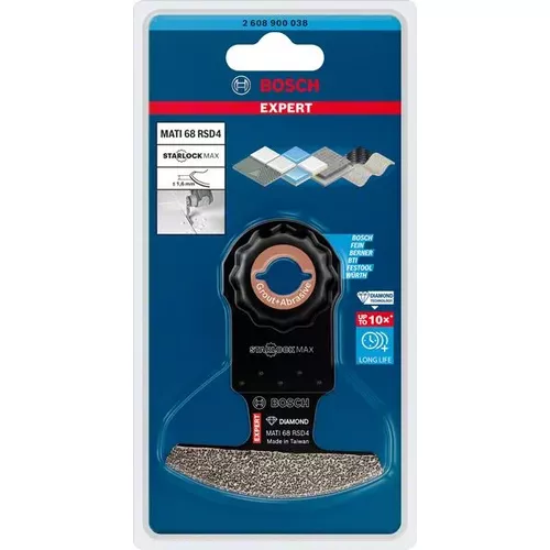 Pilový list pro víceúčelové nástroje EXPERT Corner Blade MATI 68 RSD4 68 × 10 mm BOSCH 2608900038