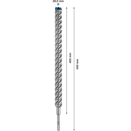 Vrták do kladiv EXPERT SDS plus-7X, 28 × 400 × 450 mm BOSCH 2608900154