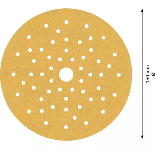 Brusný papír EXPERT C470 s více otvory pro vibrační brusky 150 mm, G 180 5 ks BOSCH 2608901107