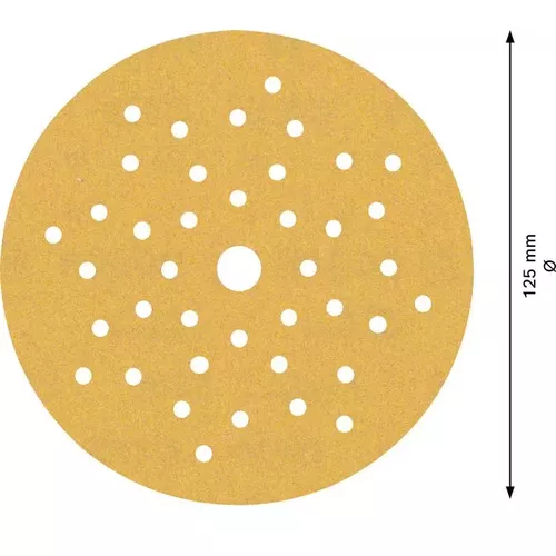 Brusný papír EXPERT C470 s více otvory pro vibrační brusky 125 mm, G 180 50 ks BOSCH 2608901130