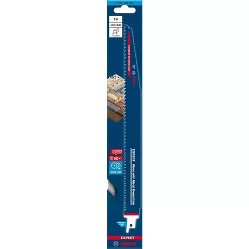 List do pily ocasky S 1267 XHM EXPERT Wood with Metal Demolition, 1 ks BOSCH 2608900401