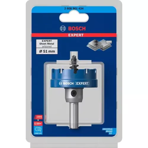 Děrovka EXPERT Sheet Metal 51 mm BOSCH 2608901434