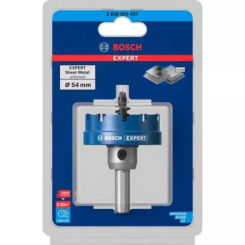 Děrovka EXPERT Sheet Metal 54 mm BOSCH 2608901437