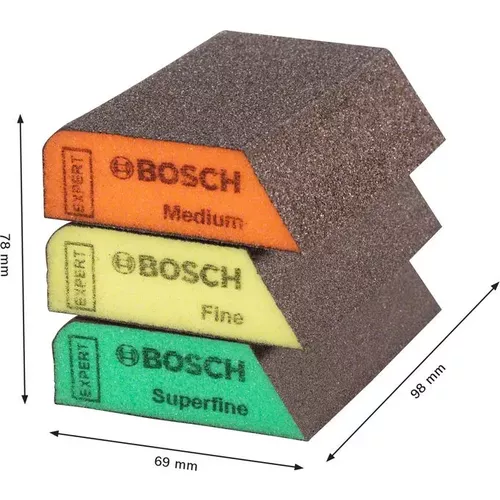 Špalík EXPERT S470 Combi 69 × 97 × 26 mm, M, F, SF 3 ks BOSCH 2608901174