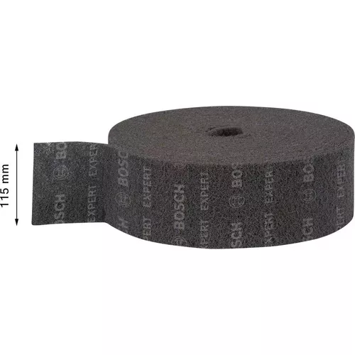 Rounová role EXPERT N880 pro ruční broušení 115 mm × 10 m, střední S BOSCH 2608901228