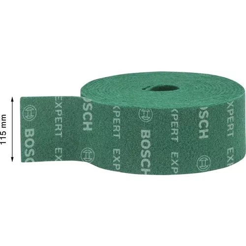 Role brusného rouna EXPERT N880 pro ruční broušení 115 mm × 10 m, All Purpose BOSCH 2608901232