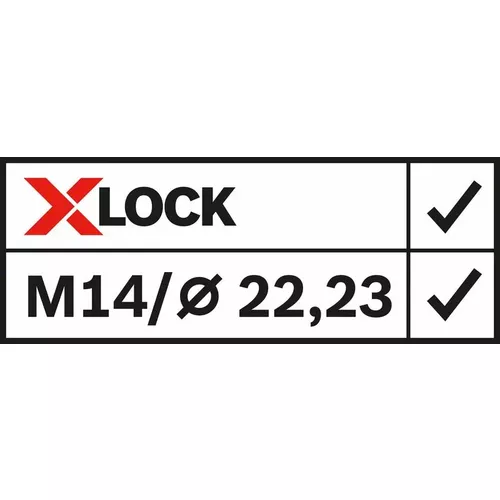 Ploché řezné kotouče Expert for Metal systému X-LOCK, 125×1,6×22,23  BOSCH 2608619254