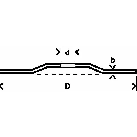 Řezání s přesazeným středem Expert for Metal systému X-LOCK, 125×2,5×22,23  BOSCH 2608619257