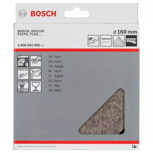 Lešticí plsť BOSCH 3608604000