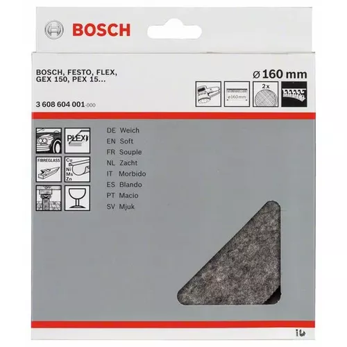 Lešticí plsť BOSCH 3608604001