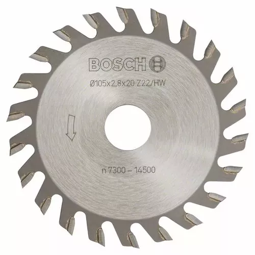 Kotoučová fréza, 22, 20 mm, 2,8 mm  BOSCH 3608641002