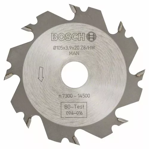 Kotoučová fréza, 8, 20 mm, 4 mm  BOSCH 3608641008