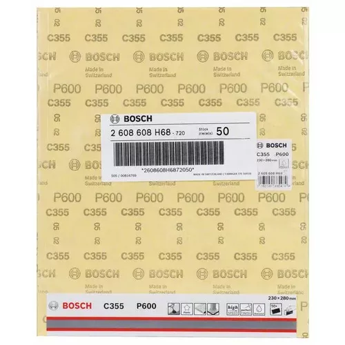 Brusný papír C355 BOSCH 2608608H68