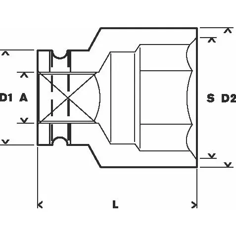 Nástrčný klíč  BOSCH 2608622300