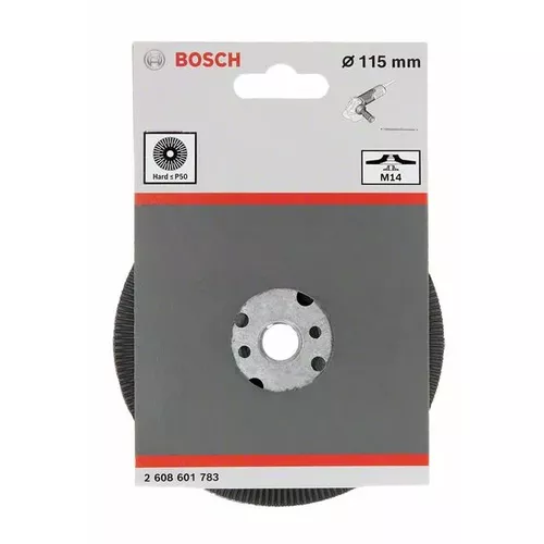 Opěrný talíř 115 mm, M14, tvrdý BOSCH 2608601783