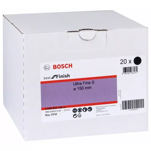 Fleecový kotouč Ultra Fine S 150 mm BOSCH 2608624126