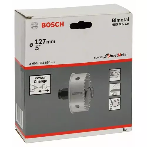 Pilová děrovka Sheet Metal na tabulový plech BOSCH 2608584854