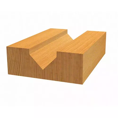 Drážkovací fréza tvaru V, Expert for Wood, 8 mm, D 12,7 mm, L 10 mm, G 44,5 mm, G 90°  BOSCH 2608629369