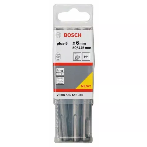 Vrták do kladiv SDS plus-5  BOSCH 2608585616