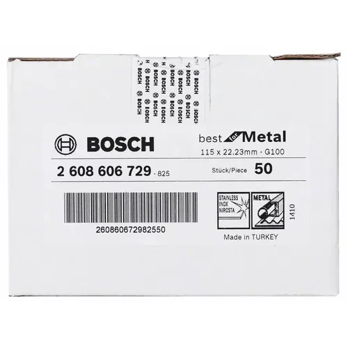 Fíbrový brusný kotouč R574, Best for Metal  BOSCH 2608606729