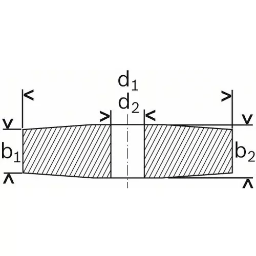 Brusný kotouč pro rovinné brusky  BOSCH 1608600059