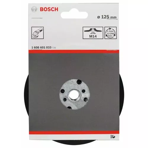 Opěrný talíř Standard M14 125 mm BOSCH 1608601033