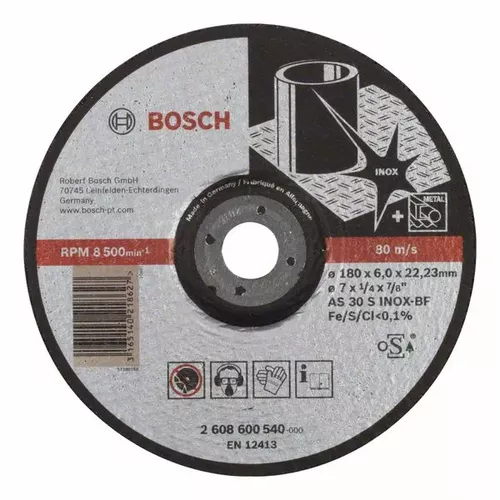 Hrubovací kotouč profilovaný Expert for Inox  BOSCH 2608600540