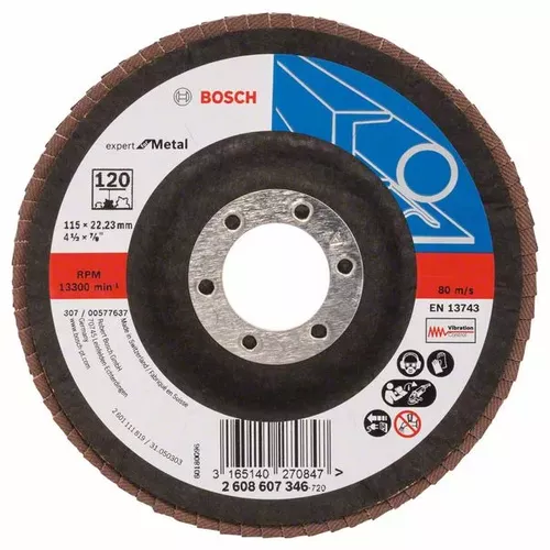 Lamelový brusný kotouč X551, Expert for Metal  BOSCH 2608607346