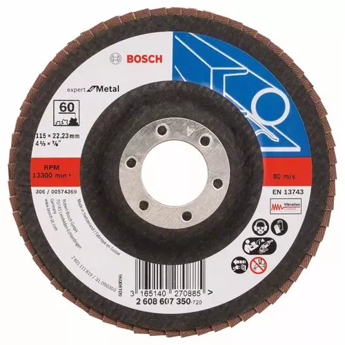 Lamelový brusný kotouč X551, Expert for Metal  BOSCH 2608607350