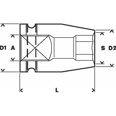 Nástrčný klíč BOSCH 1608552006