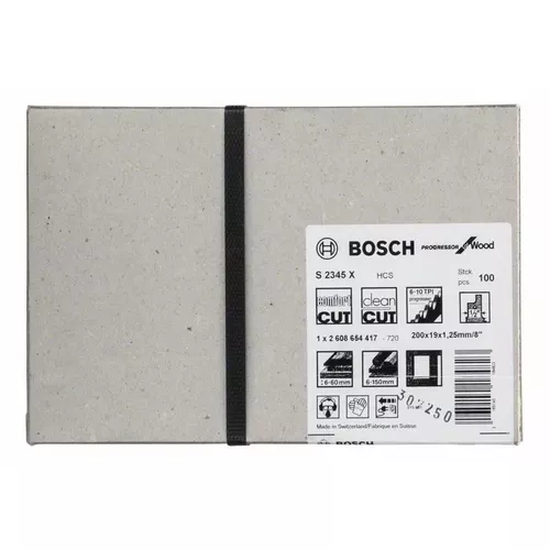 Pilový plátek do pily ocasky S 2345 X  BOSCH 2608654417