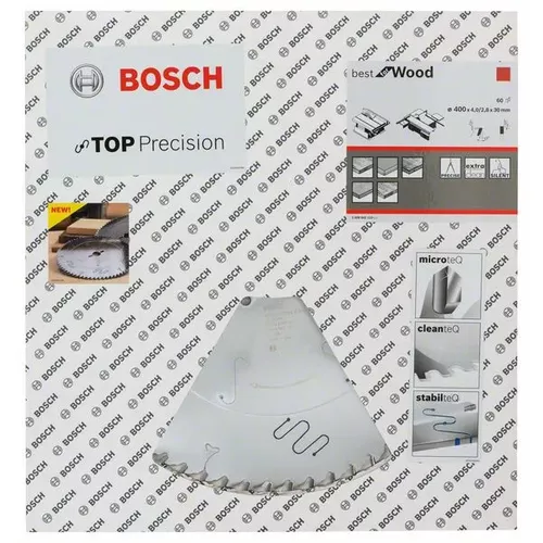 Pilový kotouč do okružních pil Top Precision Best for Wood BOSCH 2608642122