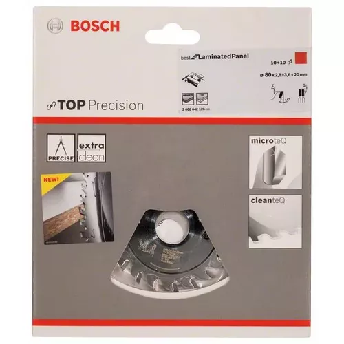 Předřezový kotouč Top Precision Laminated Panel BOSCH 2608642126