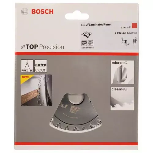 Předřezový kotouč Top Precision Laminated Panel BOSCH 2608642127