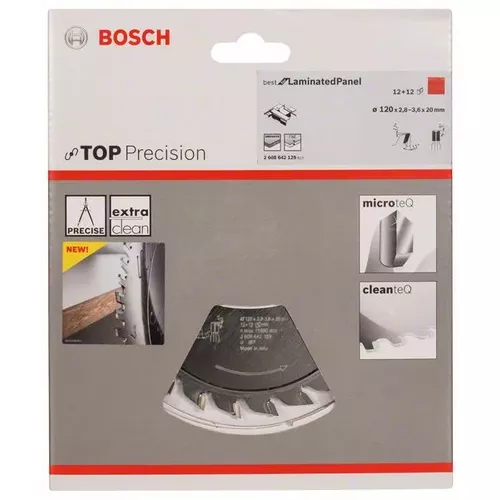 Předřezový kotouč Top Precision Laminated Panel BOSCH 2608642129