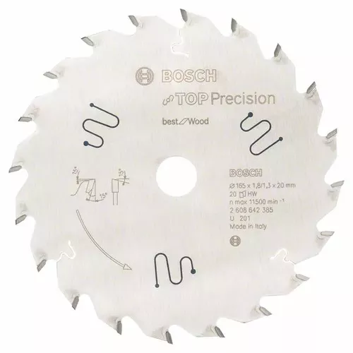 Pilový kotouč do okružních pil Top Precision Best for Wood BOSCH 2608642385