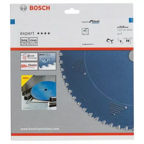 Pilový kotouč do okružních pil Expert for Steel BOSCH 2608643057