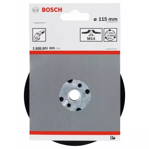 Opěrný talíř Standard M14 115 mm BOSCH 2608601005