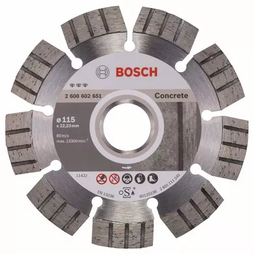 Diamantový dělicí kotouč Best for Concrete  BOSCH 2608602651