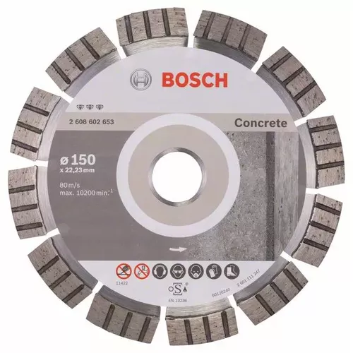 Diamantový dělicí kotouč Best for Concrete  BOSCH 2608602653