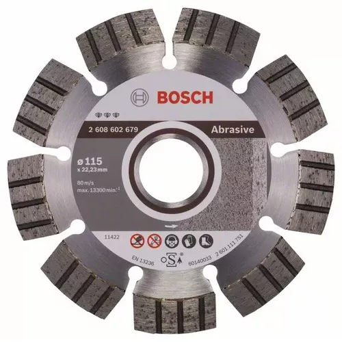 Diamantový dělicí kotouč Best for Abrasive  BOSCH 2608602679