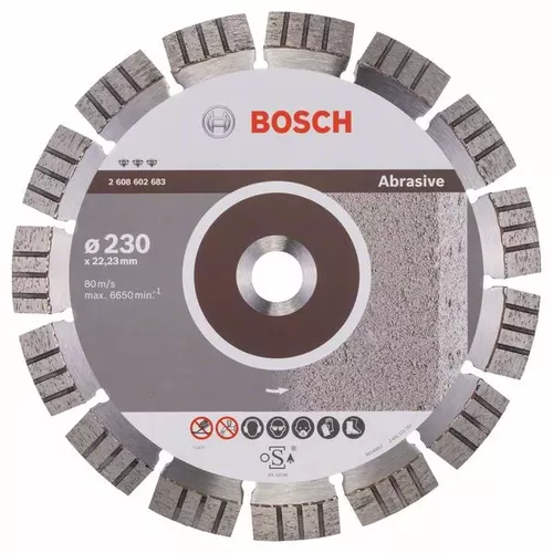 Diamantový dělicí kotouč Best for Abrasive  BOSCH 2608602683