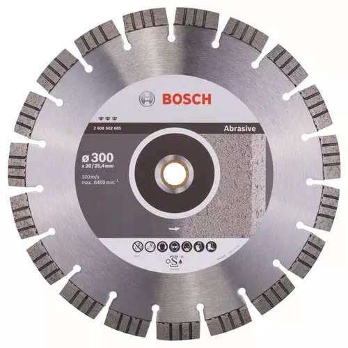 Diamantový dělicí kotouč Best for Abrasive BOSCH 2608602685