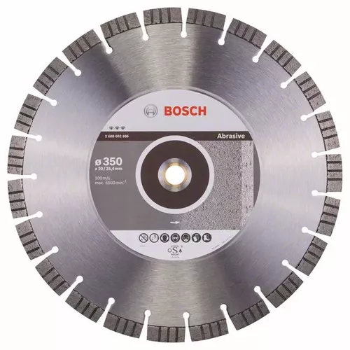 Diamantový dělicí kotouč Best for Abrasive BOSCH 2608602686